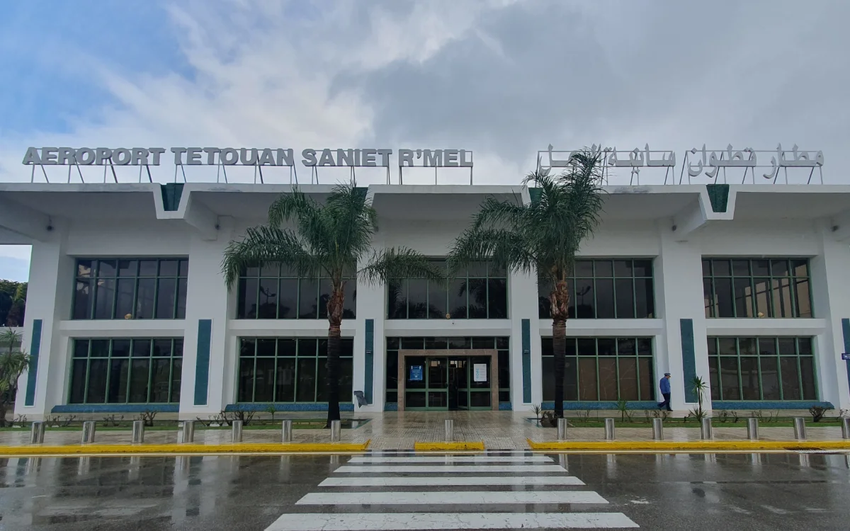 El aeropuerto de Tetuán cerrado... por la lluvia