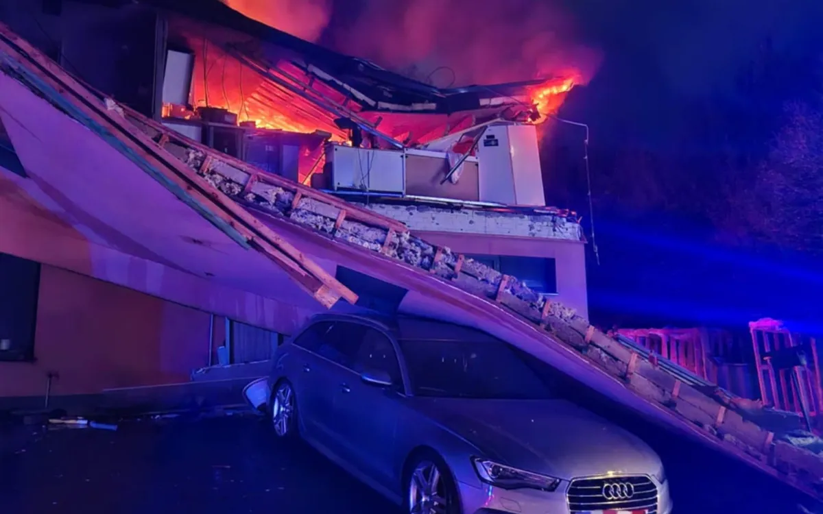Bélgica : una explosión desencadena un incendio en un restaurante marroquí cerca de Lieja