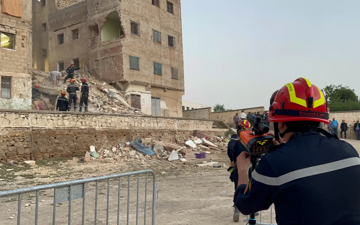 Colapso de Edificio en Fez : Al Menos Cuatro Muertos y Seis Heridos