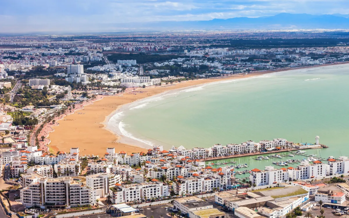 Control de identidad y acceso prohibido : Esta residencia de Agadir se transforma en un verdadero búnker