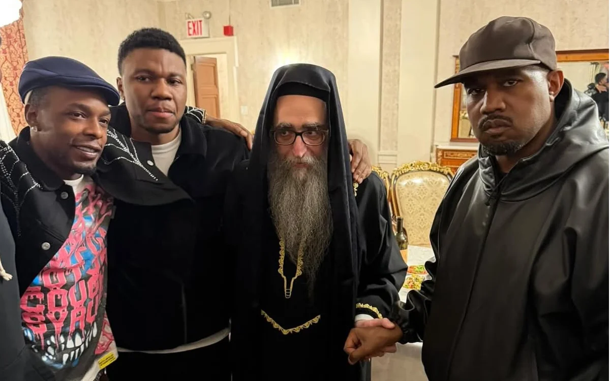 Después de sus comentarios antisemitas, Kanye West se reúne con el rabino marroquí Pinto para "asumir sus responsabil…