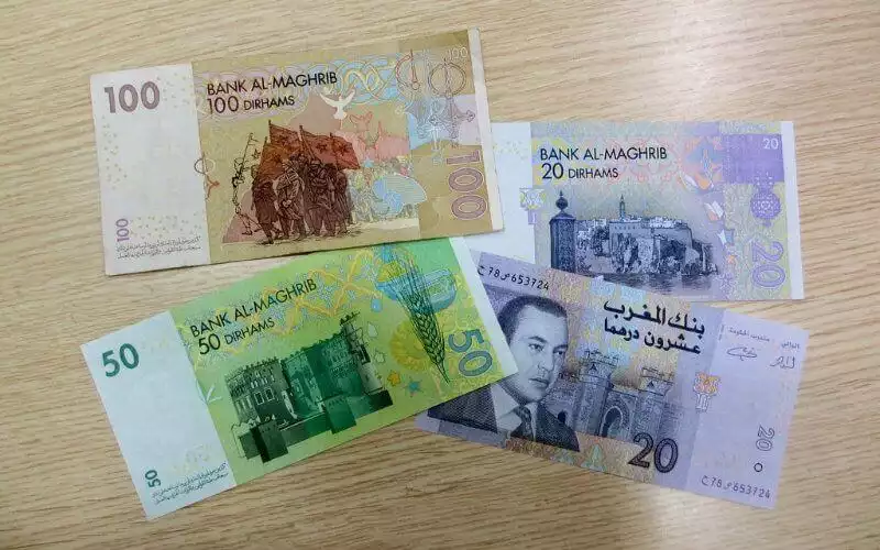 Dirham marroquí alcanza máximos históricos : Sube frente al euro y dólar