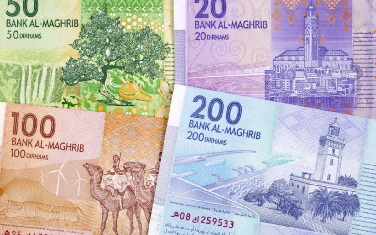El dirham marroquí baja frente al euro
