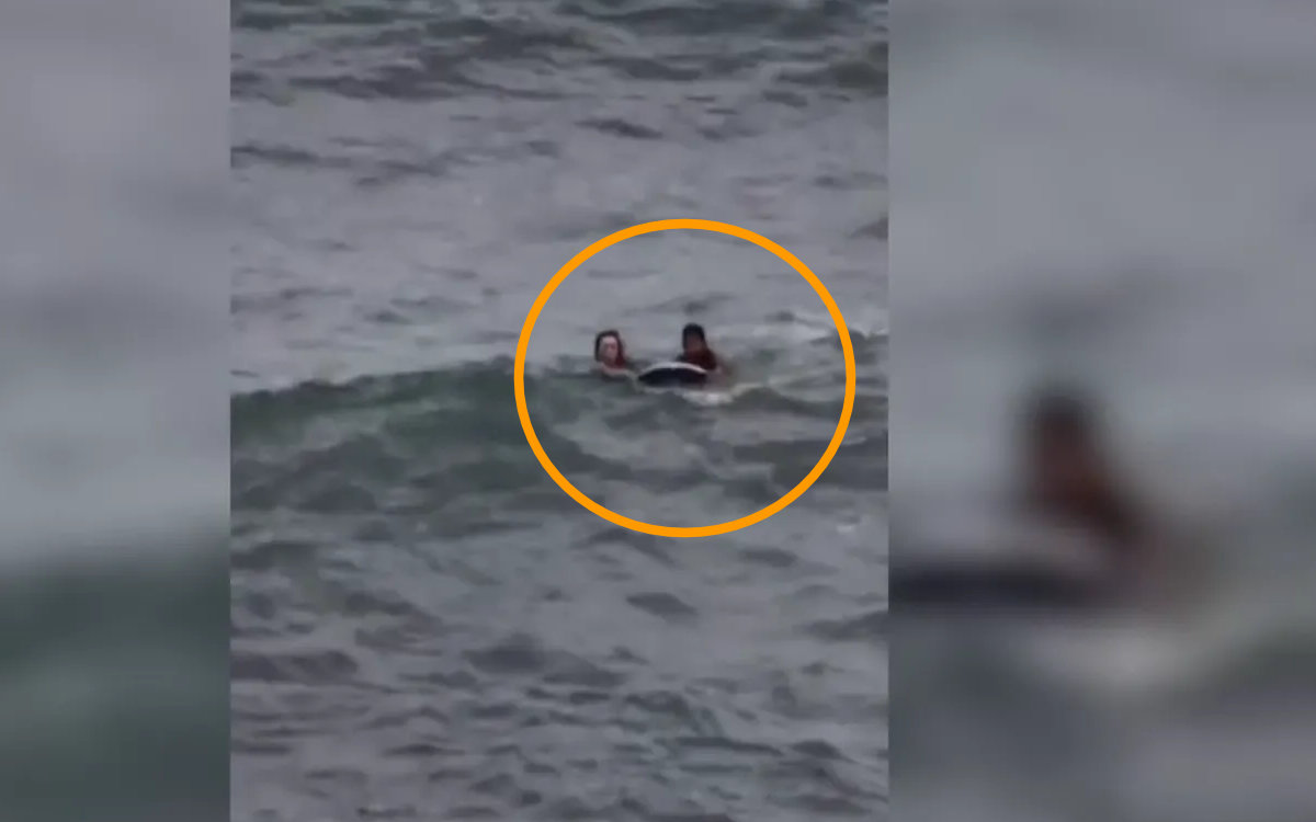 Drama en Ceuta : Madre e hijo cruzan el mar en busca de refugio