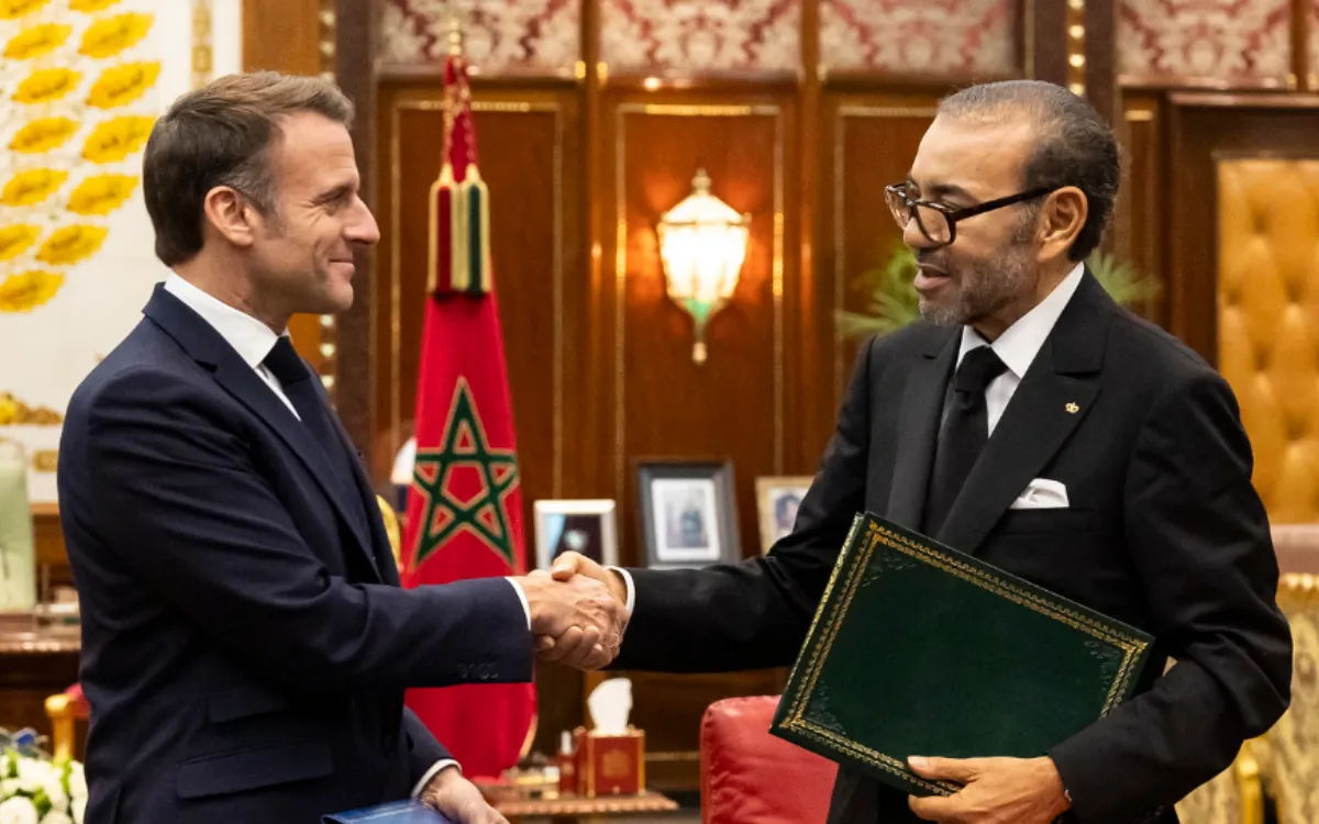 Emmanuel Macron Elogia al Rey Mohammed VI