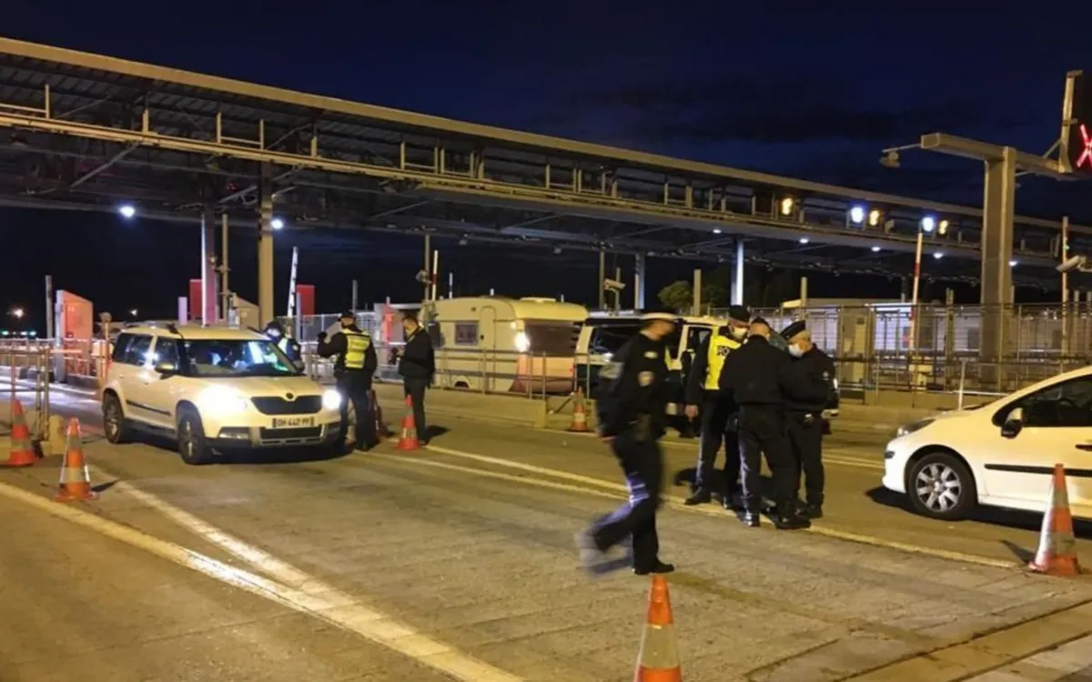 Francia : irritado por un control, un marroquí agrede a policías en la frontera