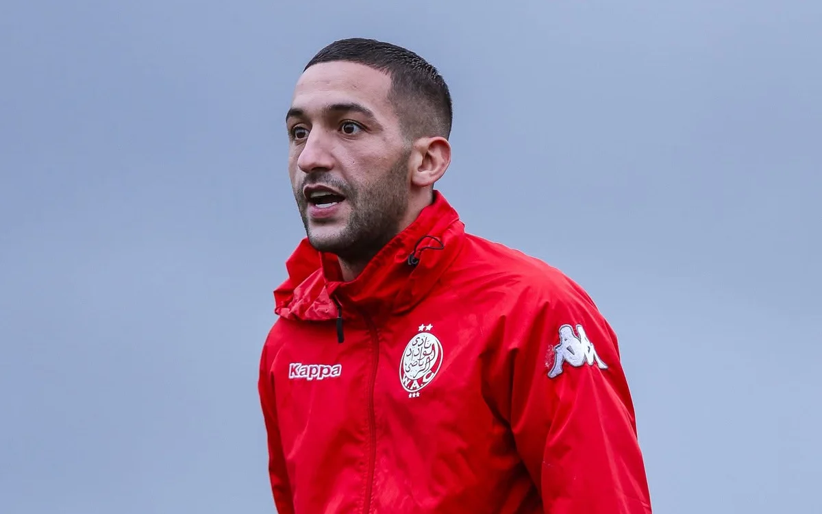 A Hakim Ziyech le cuesta acostumbrarse al arbitraje africano