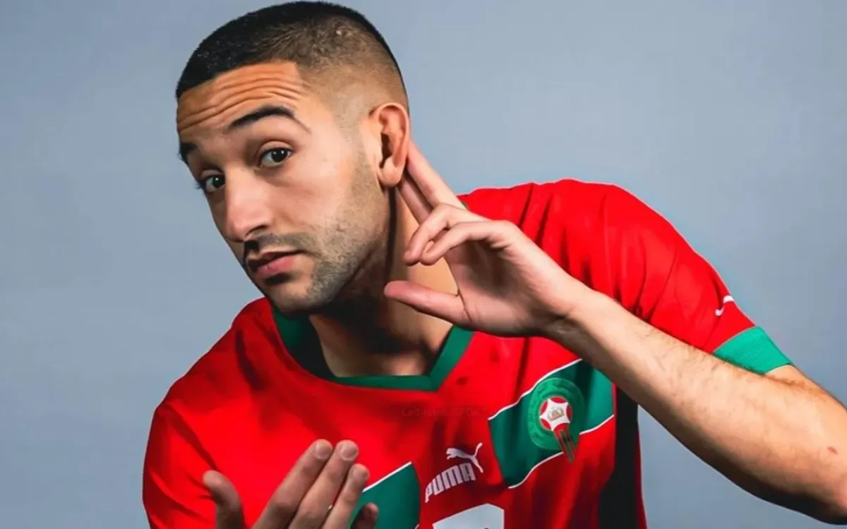 Hakim Ziyech responde a las amenazas de un ministro israelí