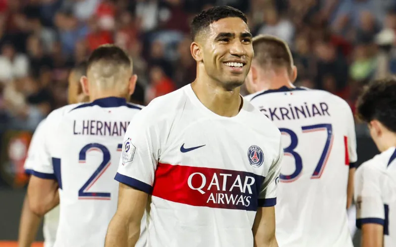 Hakimi lidera al PSG contra el Brest : duelo clave en la Ligue 1