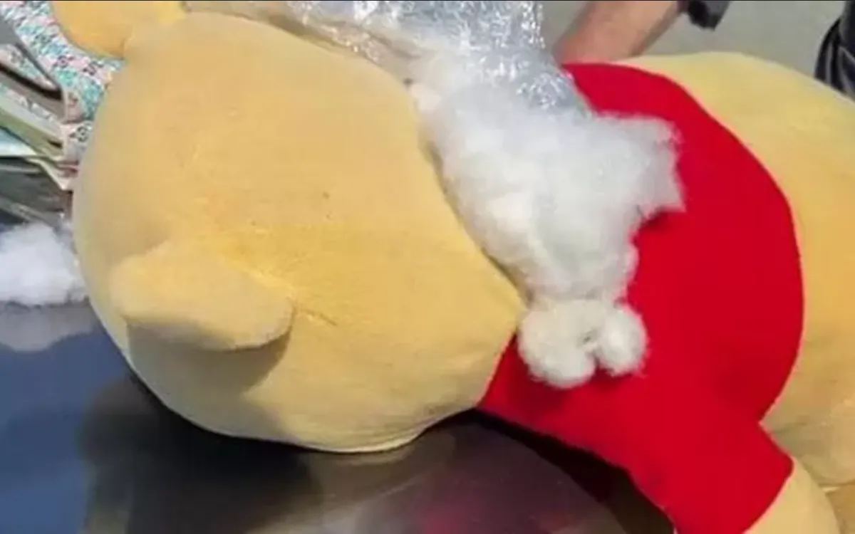 Italia-Marruecos : 60 000 euros escondidos en un peluche de Winnie the Pooh