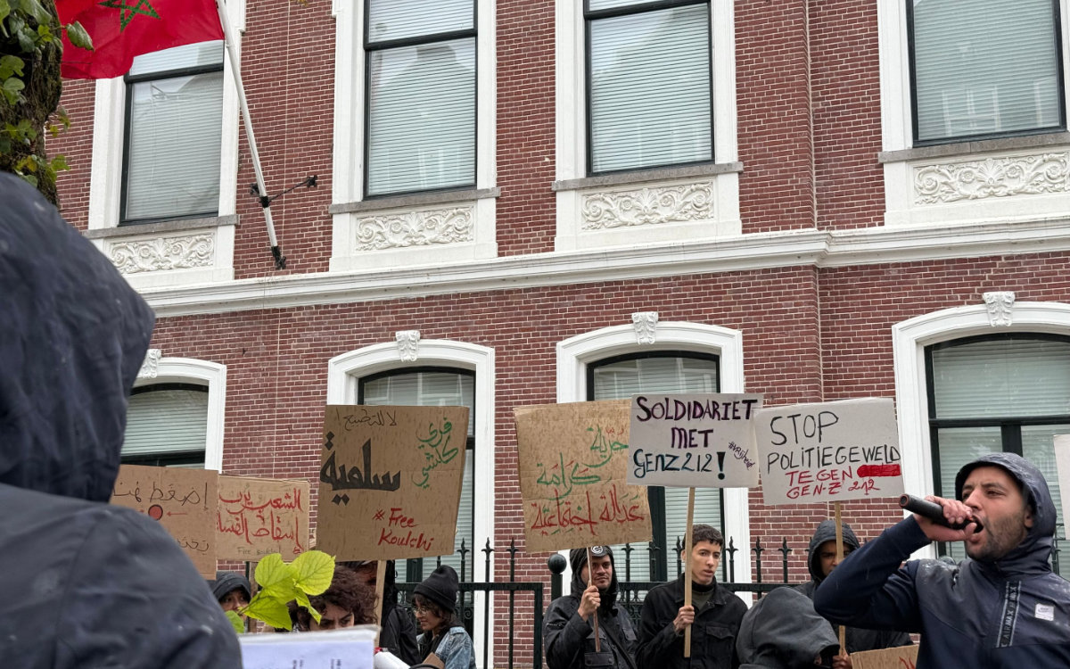 Jóvenes marroquíes en Europa alzan su voz : Protesta masiva por justicia social