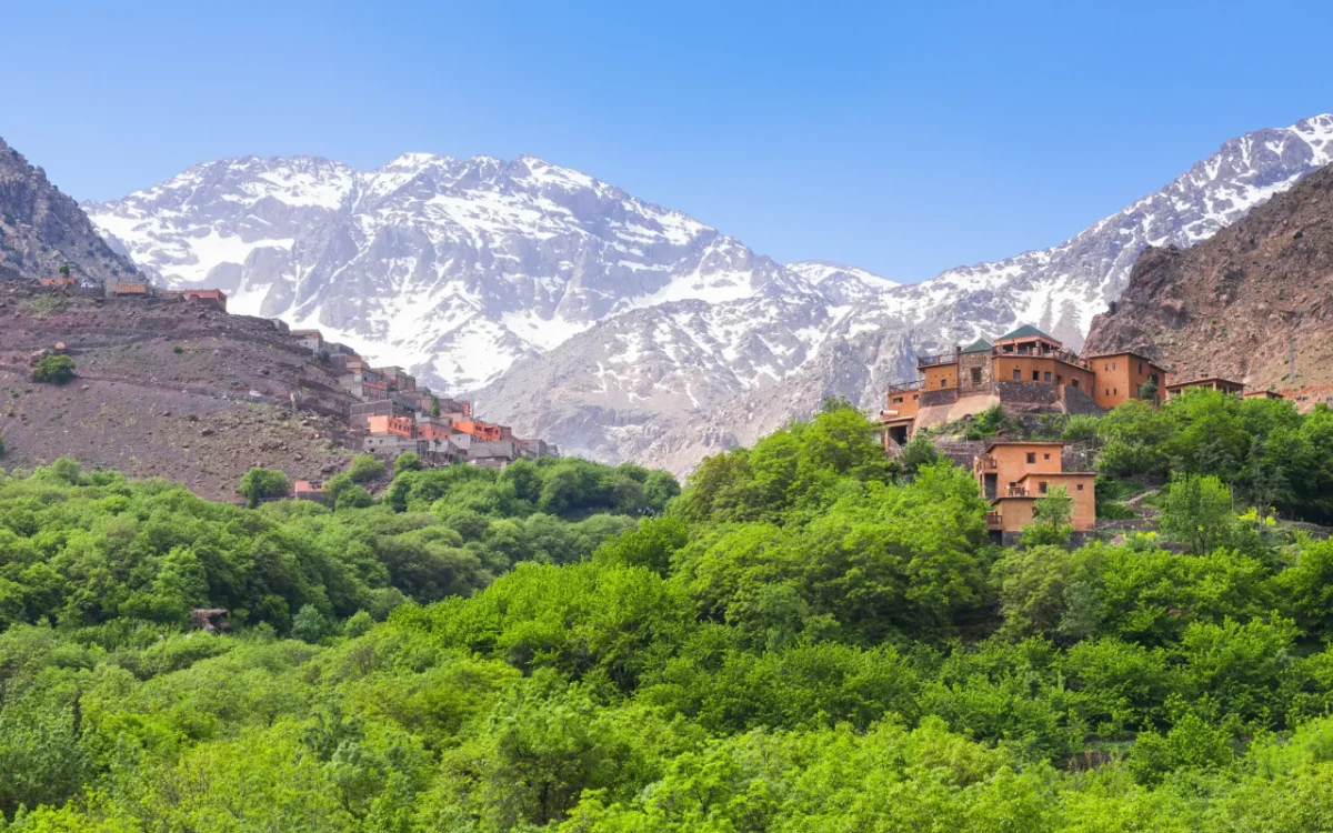 Lejos del caos de Marrakech : este pueblo que inventó el turismo del futuro