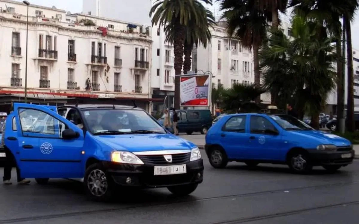 Los marroquíes enojados con los conductores de taxis