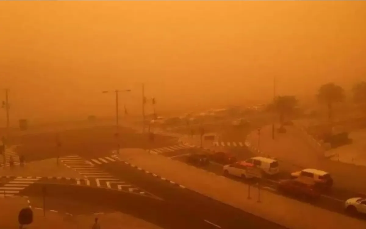 Marruecos : alerta naranja por fuertes vientos y tormentas de arena