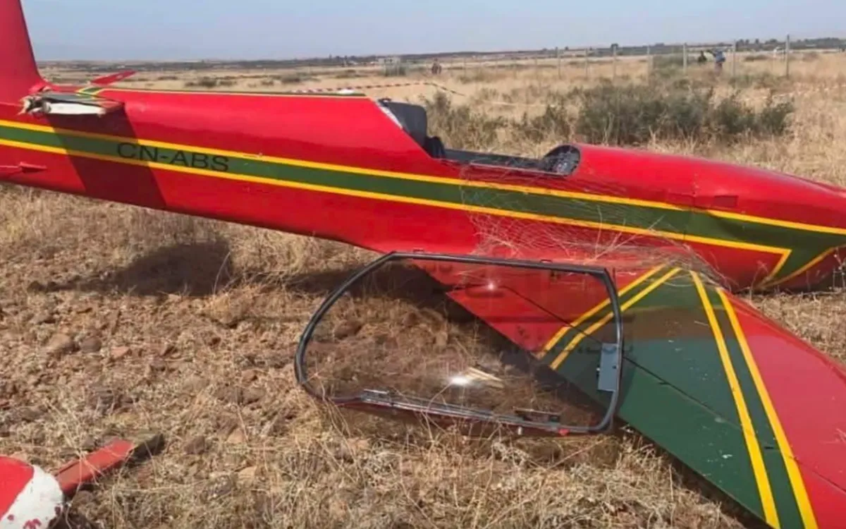 Marruecos : avión militar se estrella cerca de Marrakech