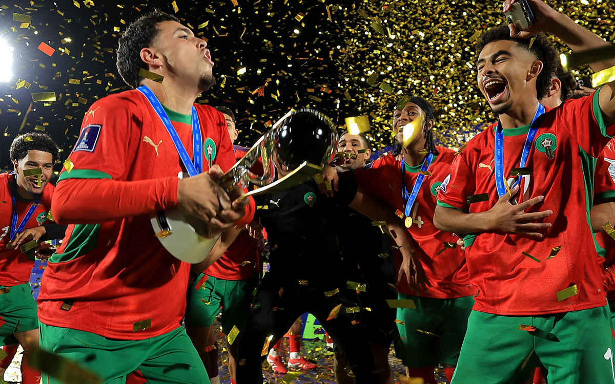 "Marruecos celebra : Rey Mohamed VI honra a los campeones sub-20 con recepción real"
