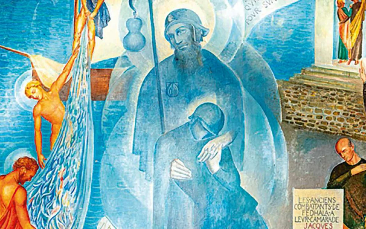 Marruecos : Descubrimiento de un mural mexicano "herético" escondido desde hace 90 años en una iglesia