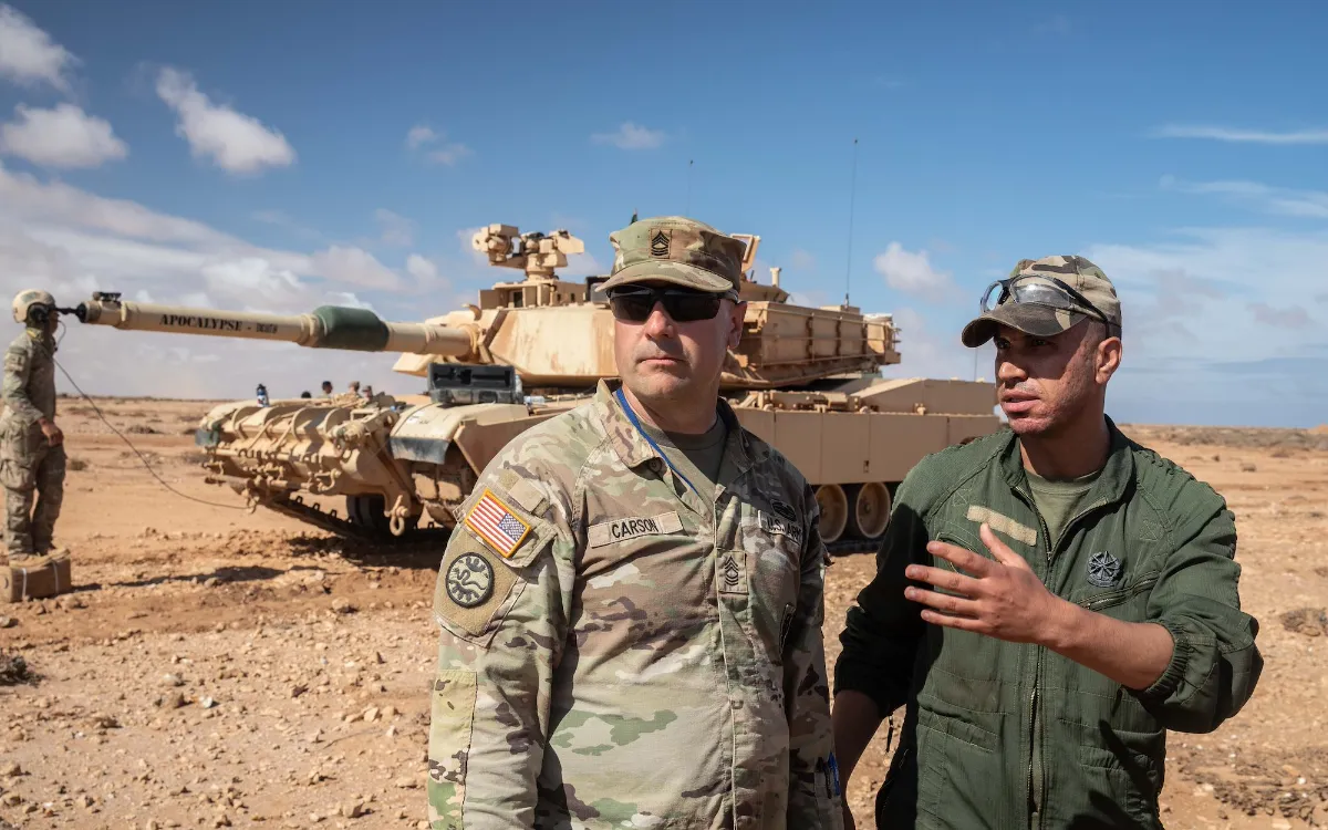 En Marruecos, el ejército estadounidense prueba sus tecnologías militares del futuro