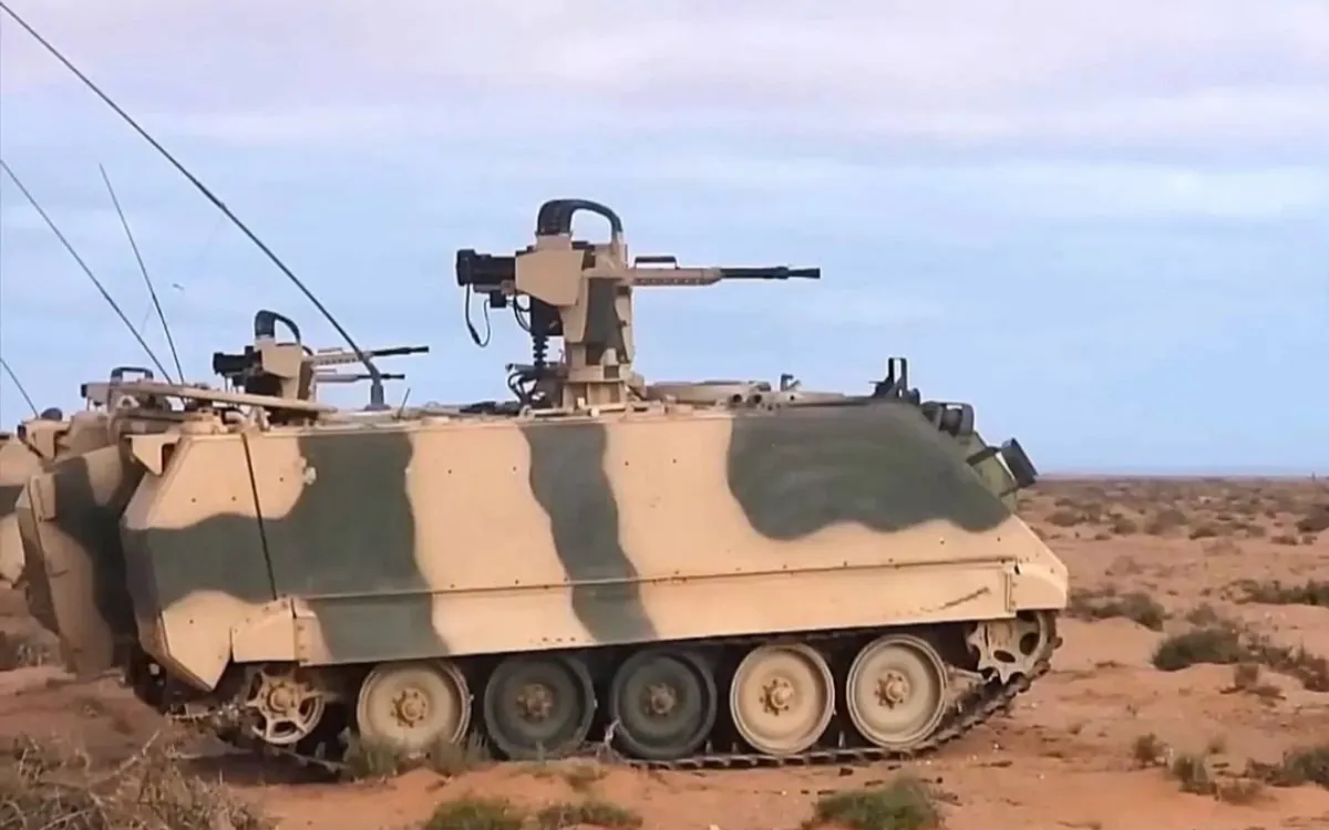 Marruecos : estos viejos blindados entran en la guerra moderna