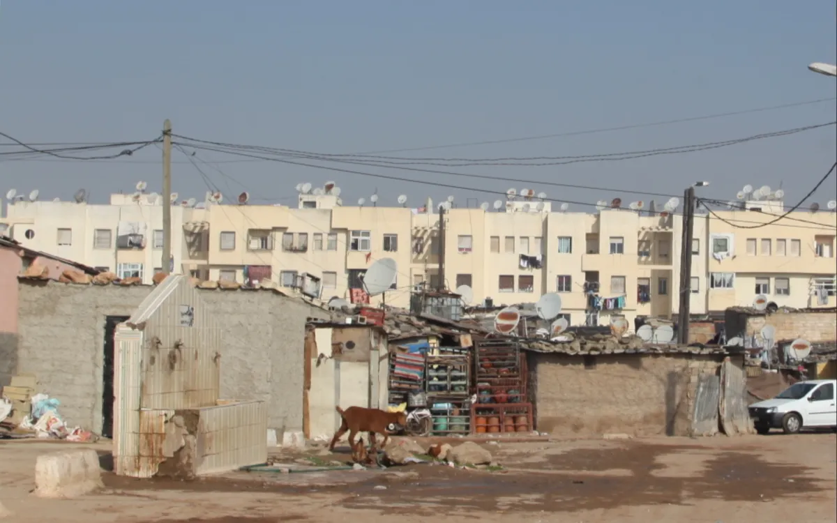 Marruecos : hartos de los barrios de hormigón