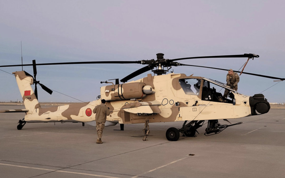 Marruecos revoluciona su poder aéreo : Apache AH-64E transforma el equilibrio militar regional
