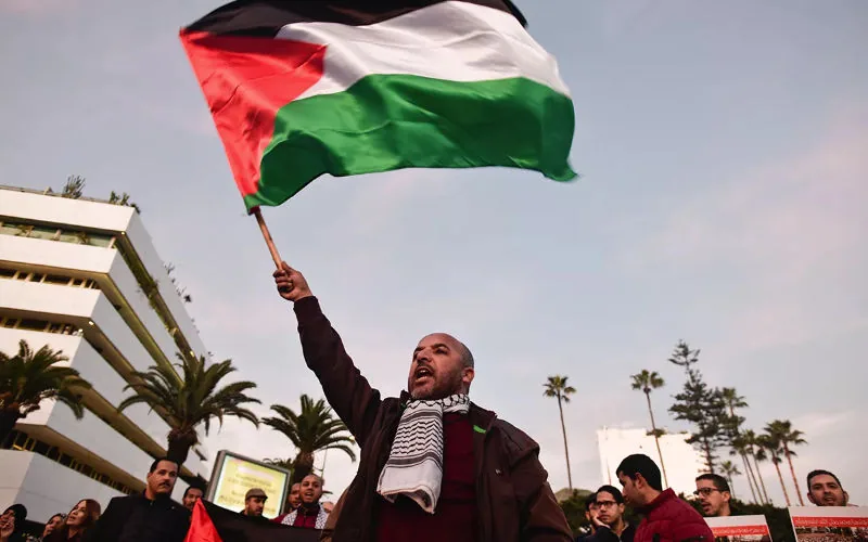 Marruecos se alza : Protesta masiva contra la normalización con Israel y en apoyo a Palestina