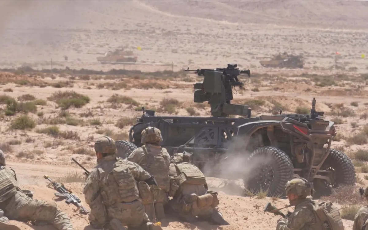 En Marruecos, se Probó el Ejército del Futuro