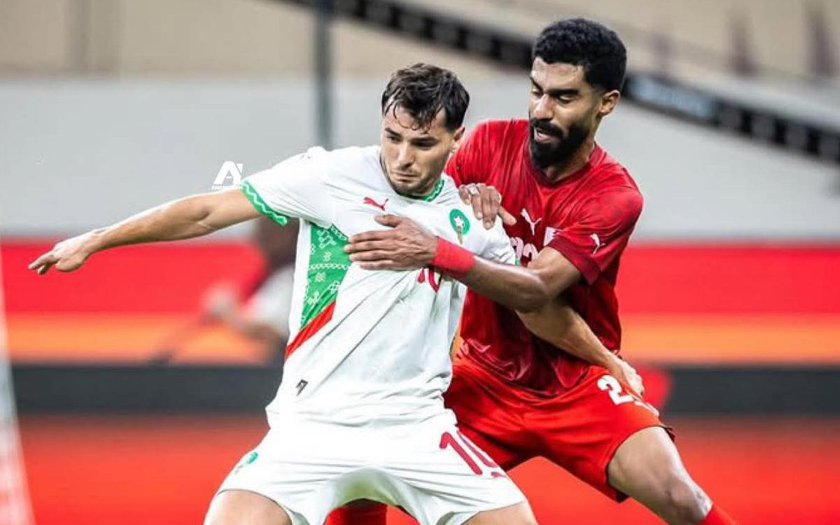Marruecos sufre para doblegar a Bahrein en su preparación para la CAN