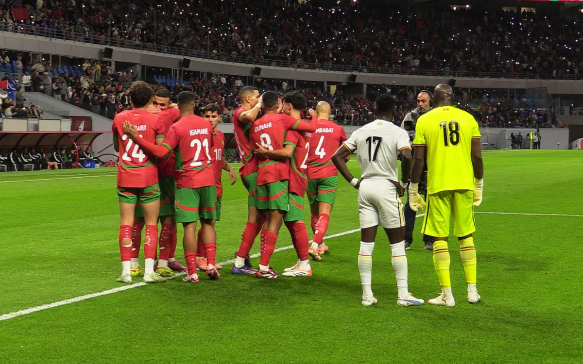 Marruecos-Uganda : gran victoria (4-0) de los Leones del Atlas en el Gran Estadio de Tánger