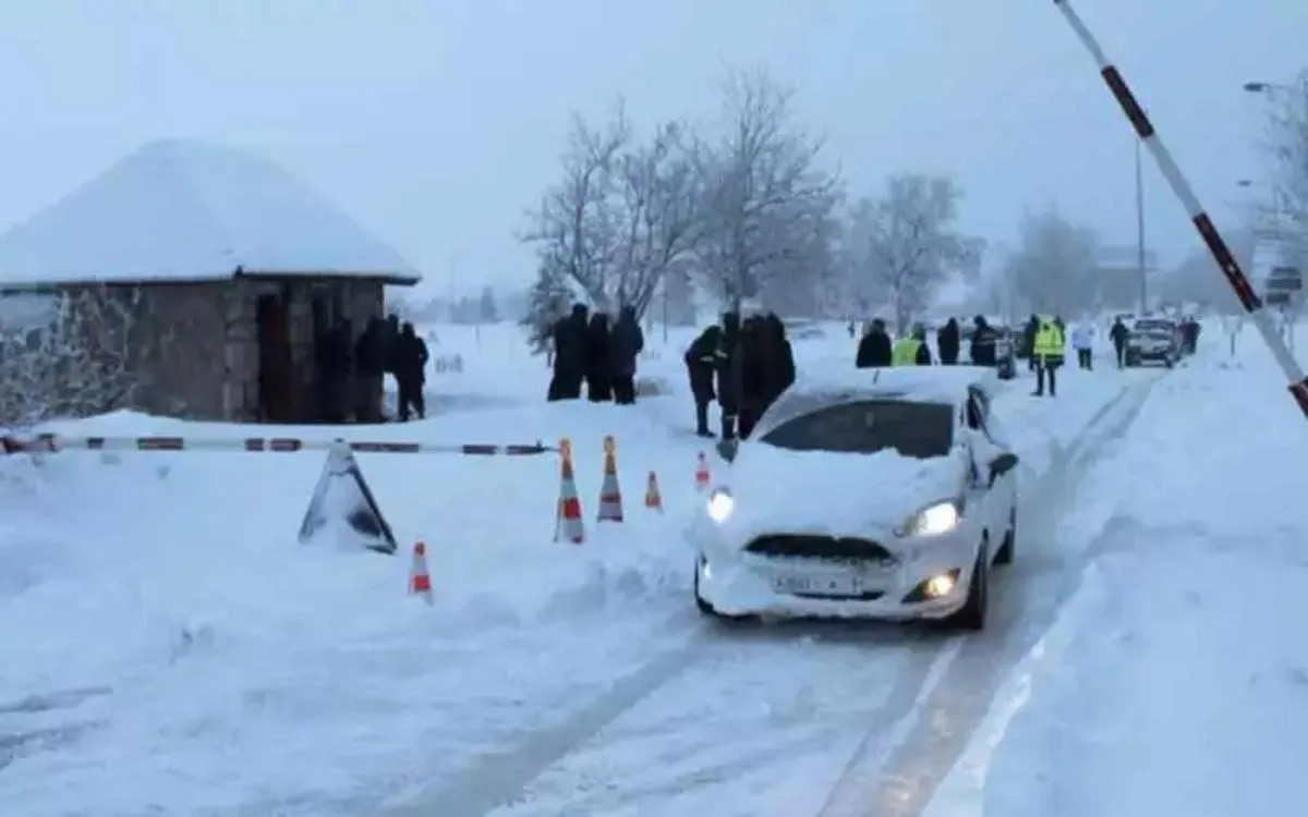 Ola de frío y nieve en Marruecos