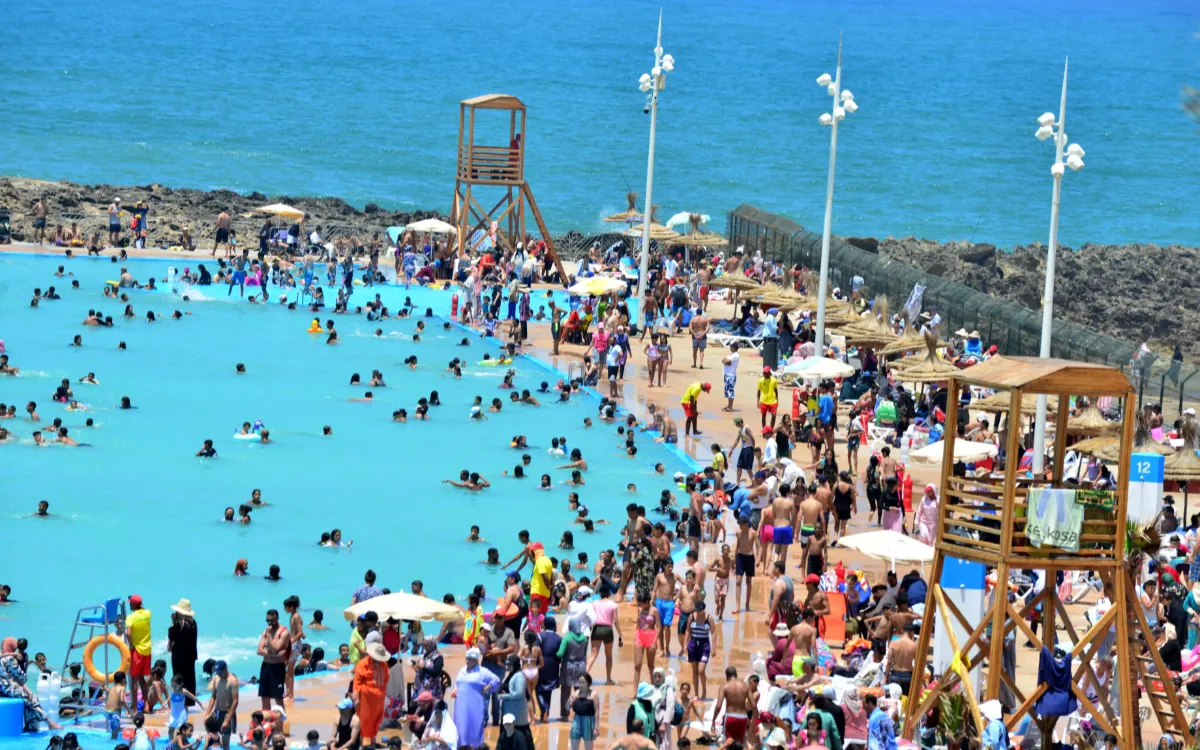 ¿Una piscina gigante próximamente en Casablanca ?