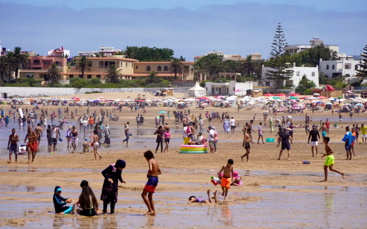 Las playas de Casablanca liberadas