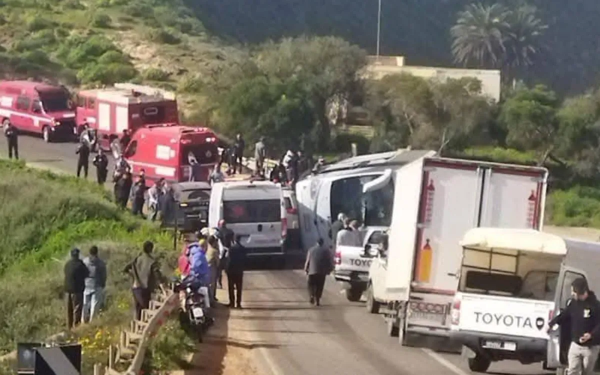La policía marroquí de luto tras un accidente mortal (4 muertos y 26 heridos)