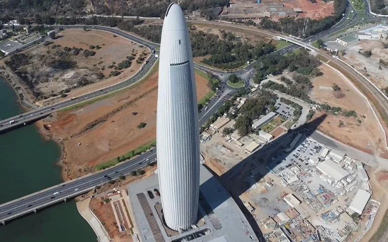 Rabat alcanza las nubes : La Torre Mohammed VI, el nuevo coloso africano de 250 metros