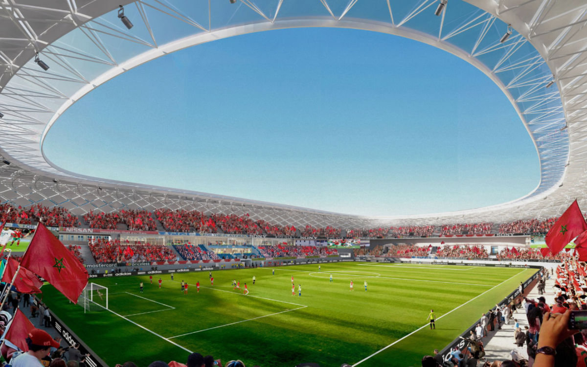 Rabat : Estadio Príncipe Moulay El Hassan renace con inversión millonaria