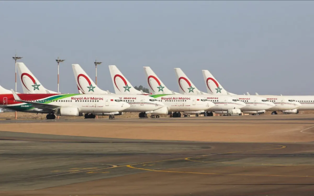 Royal Air Maroc despliega grandes aviones para los aficionados de los Leones
