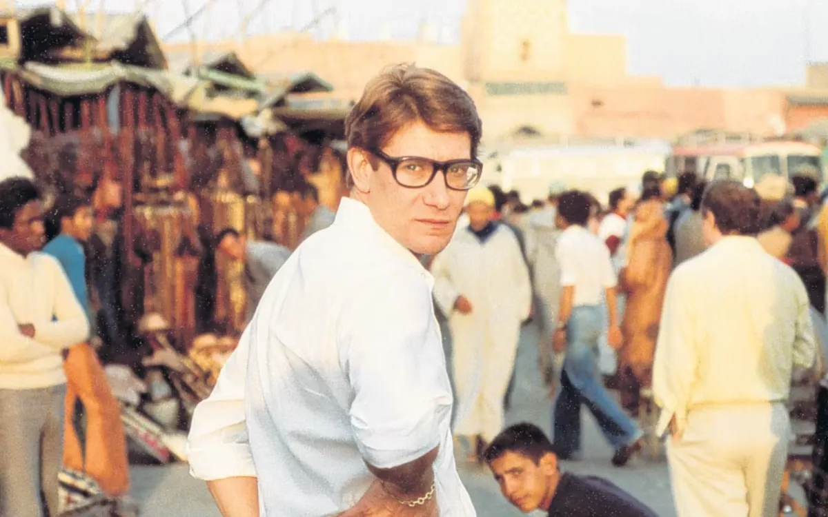 Yves Saint Laurent y Marrakech : La ciudad ocre que "enseñó los colores" al diseñador de moda