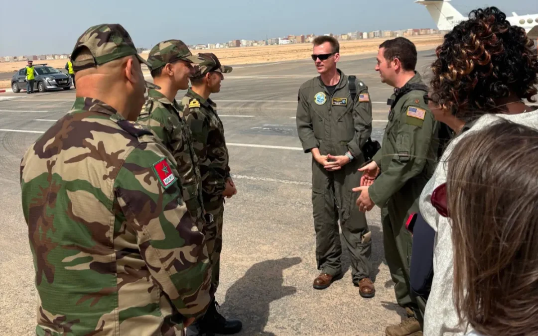 Altos responsables militares estadounidenses llegan a Dakhla para inspeccionar su futuro puerto