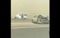 Caos en carreteras marroquíes : Tormenta de arena provoca múltiples accidentes