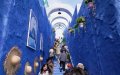 China recrea la ciudad azul de Chefchaouen en un parque temático de Harbin