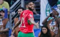 Ismael Saibari, goleador contra Brasil con sus calcetines rotos