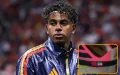 Lamine Yamal juega para España con Marruecos en sus botas