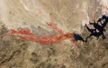 En Marruecos, una extraña mancha roja detectada desde el espacio