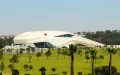 Rabat impulsa su desarrollo deportivo con una vanguardista sala polideportiva junto al Bouregreg