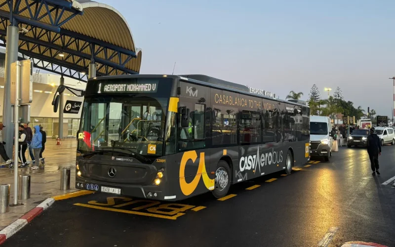 Aeropuerto de Casablanca : nuevo autobús a 50 dirhams