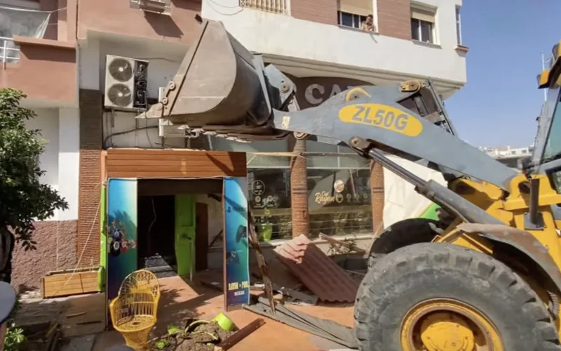 Agadir recupera sus calles : Operación masiva contra la ocupación ilegal del espacio público