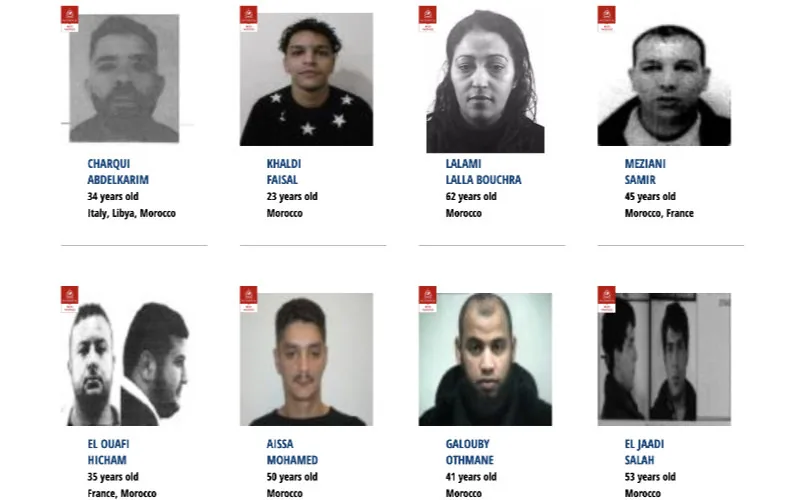 Alerta Interpol : Los 11 marroquíes más peligrosos, buscados por crímenes internacionales