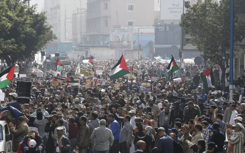Alerta en Marruecos : EE.UU. pide precaución ante manifestaciones pro-Palestina