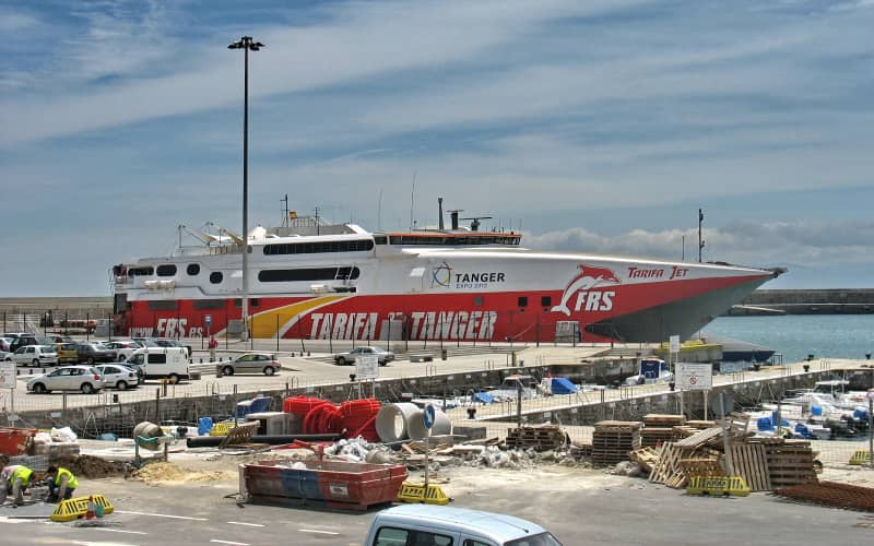 Alerta meteorológica : Tánger suspende conexiones marítimas con Tarifa por fuertes vientos