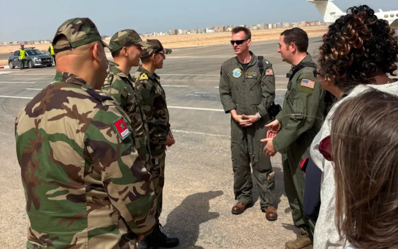 Altos responsables militares estadounidenses llegan a Dakhla para inspeccionar su futuro puerto